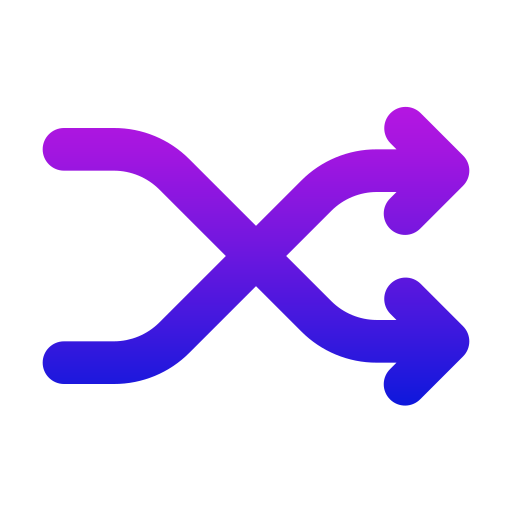 Shuffle free icon
