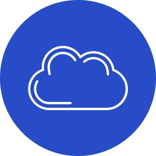 Black cloud Generic color fill icon