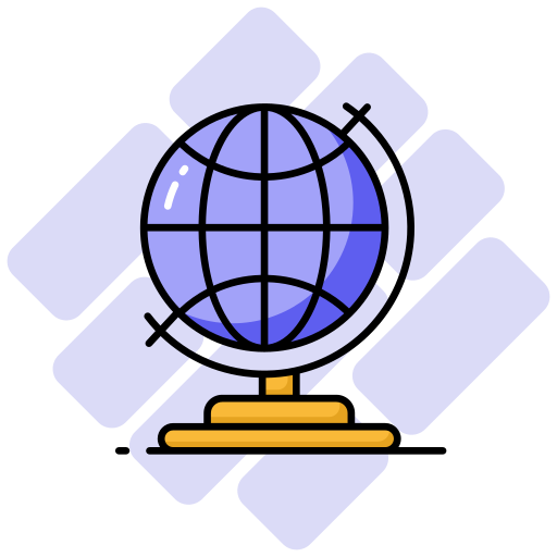 geografía icono gratis