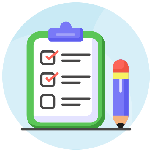 Checklist - Free education icons