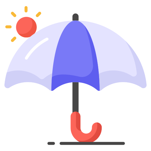 Umbrella Generic color fill icon