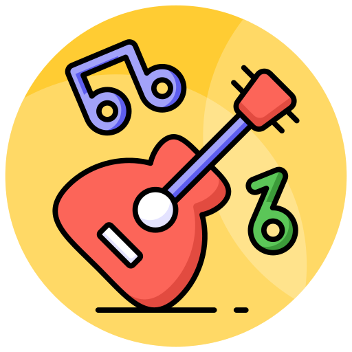 guitare Icône gratuit