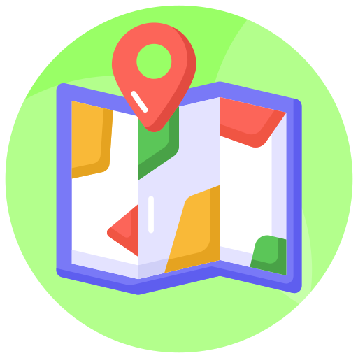 Map And Location Free Icon