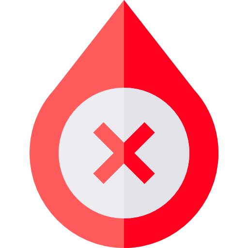 Blood free icon Blood free icon