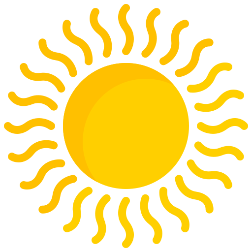 Sun Generic color fill icon