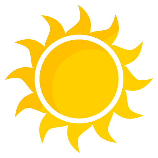 Sun Generic color fill icon