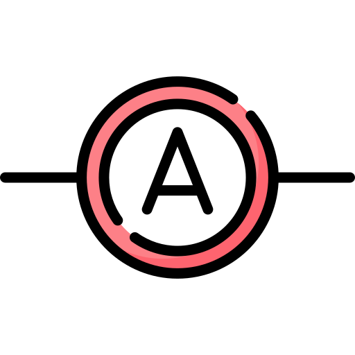 amperímetro icono gratis