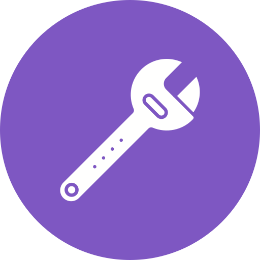 llave inglesa icono gratis