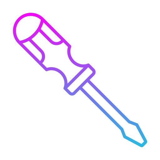 Screwdriver Generic gradient outline icon