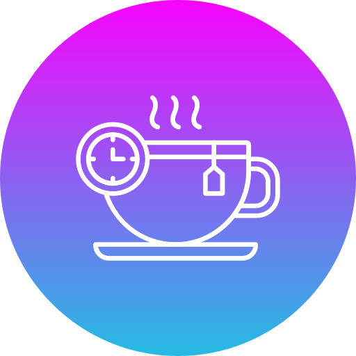 Tea time Generic gradient fill icon