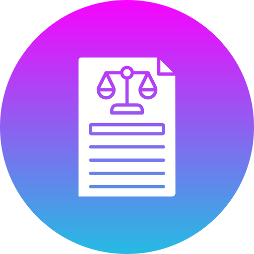 Legal document free icon