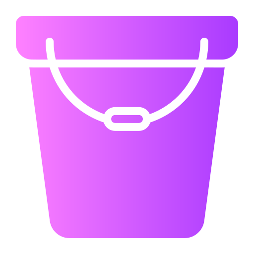 Bucket Generic gradient fill icon