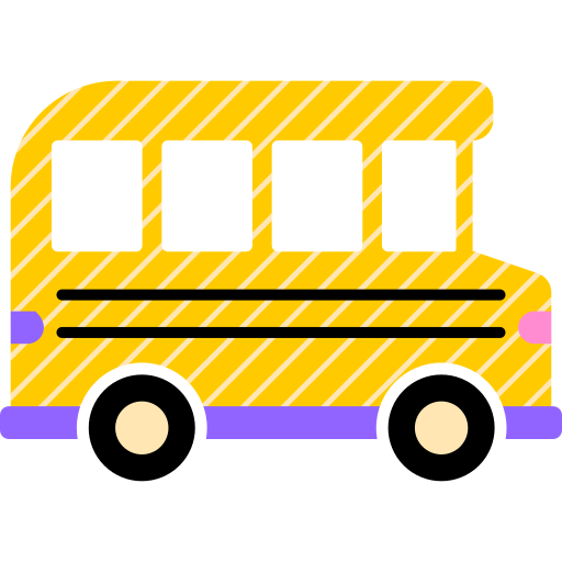 bus scolaire gratuit sticker