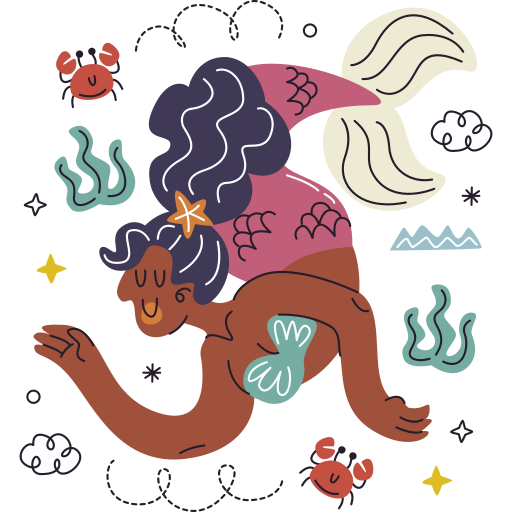 sirena gratis sticker