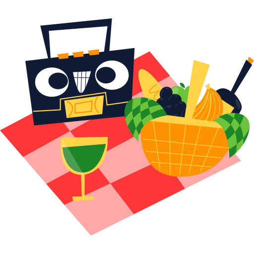 picnic gratis sticker