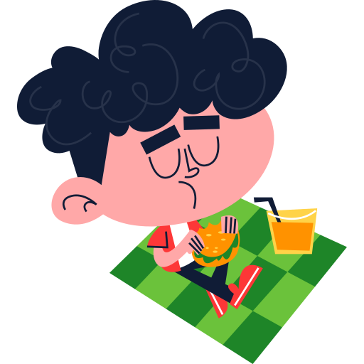 Picnic free sticker Picnic free sticker