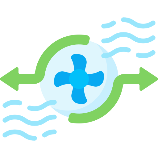 aireación icono gratis