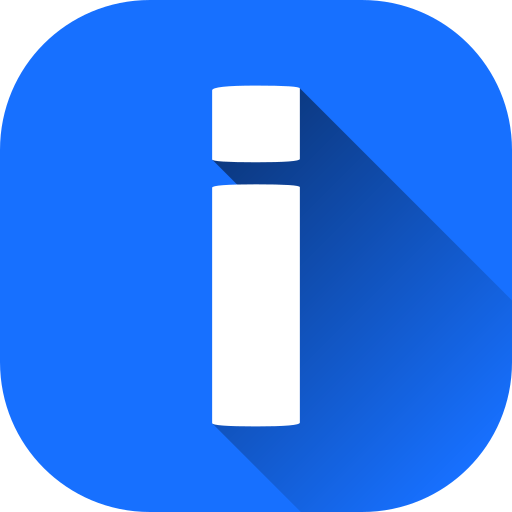 letra i icono gratis