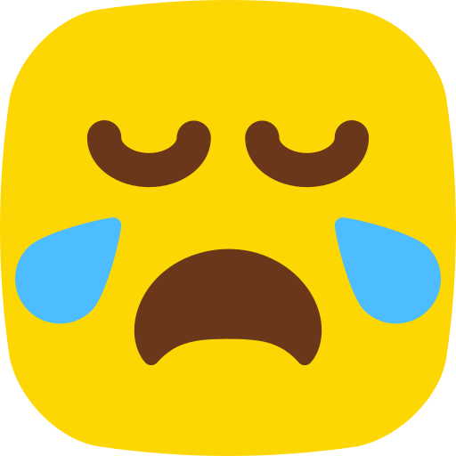 Cry Generic color fill icon