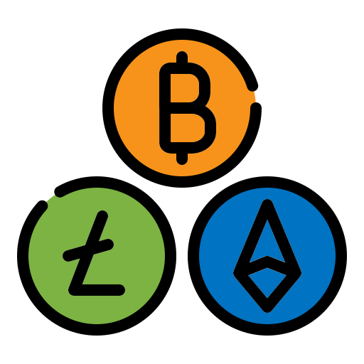 crypto-monnaie Icône gratuit crypto-monnaie Icône gratuit