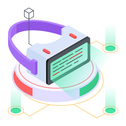 gafas de realidad virtual icono gratis