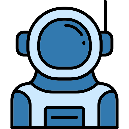 Astronaut Generic color lineal-color icon