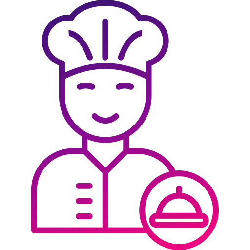 Chef Generic gradient outline icon