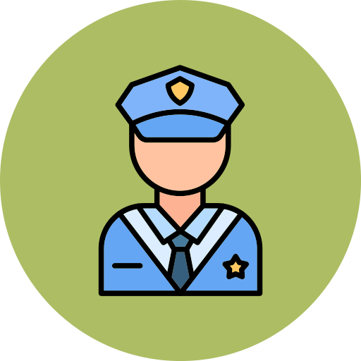 guardia de seguridad icono gratis