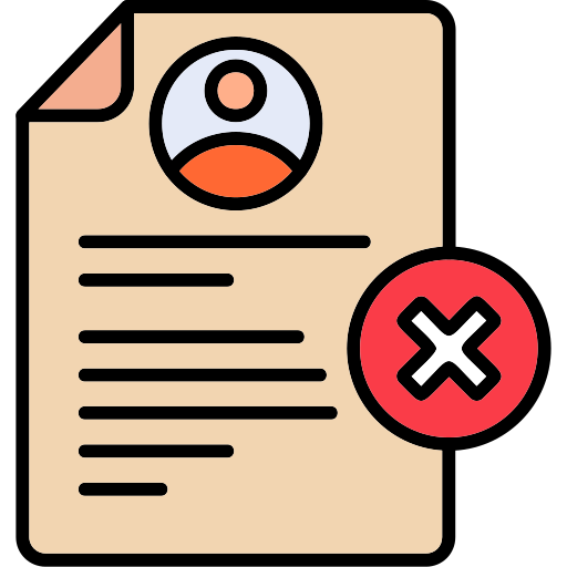 Rejected free icon Rejected free icon
