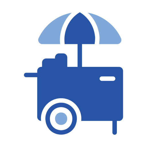 Food cart free icon
