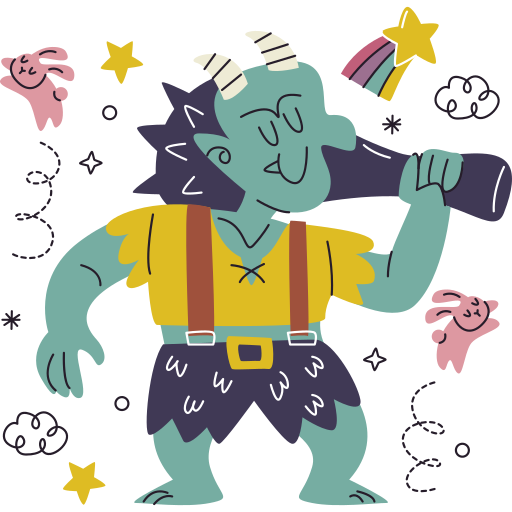 ogre gratuit sticker