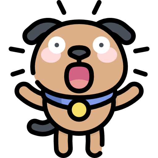 Dog free icon Dog free icon