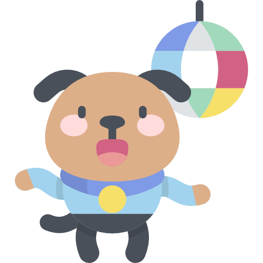 Dog free icon Dog free icon