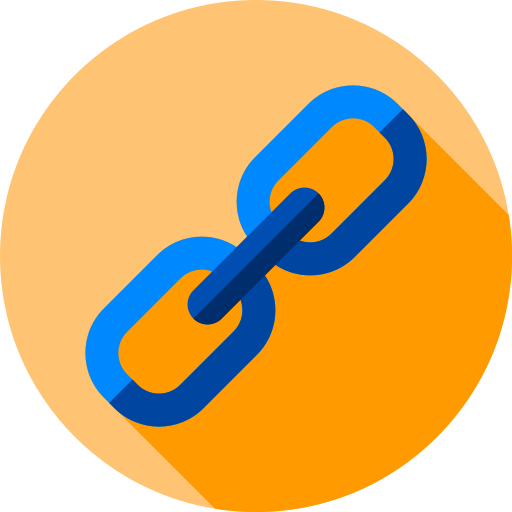 Link Flat Circular Flat icon