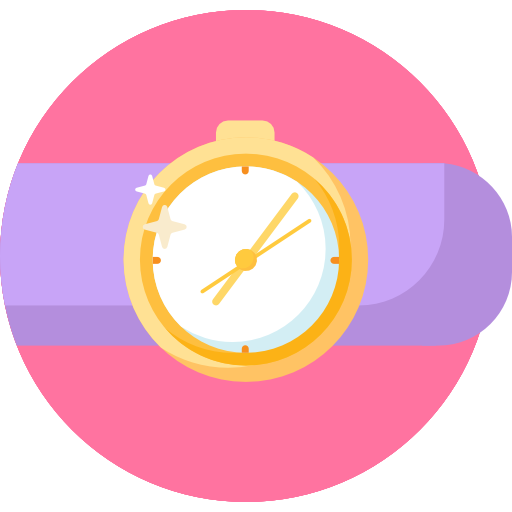 reloj de pulsera icono gratis