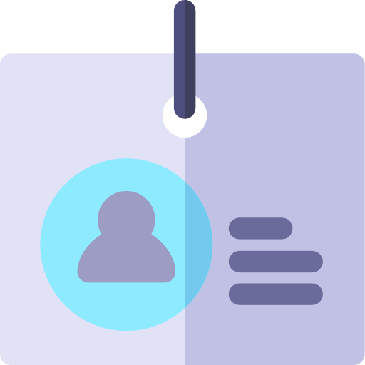 identification Icône gratuit identification Icône gratuit