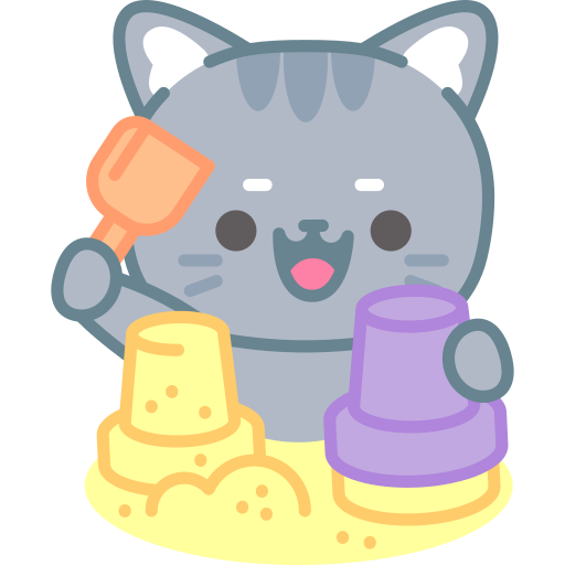 Cat free sticker