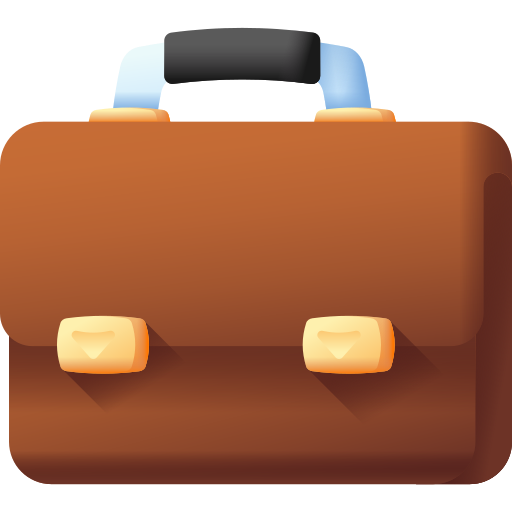 3d briefcase - Free business and finance icons