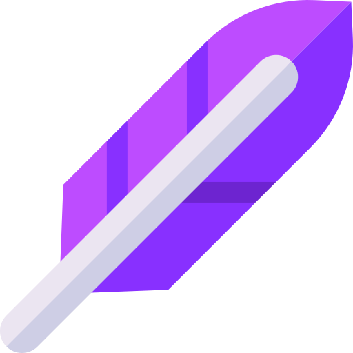 Feather pen free icon