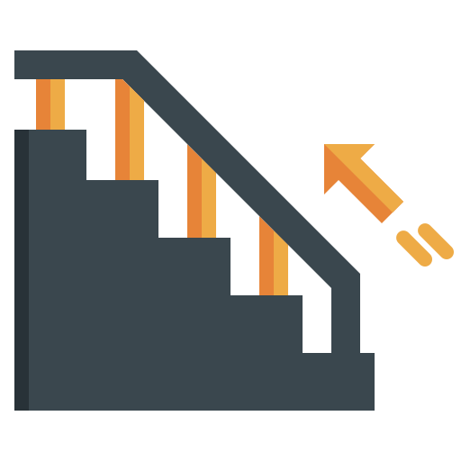 escaleras icono gratis