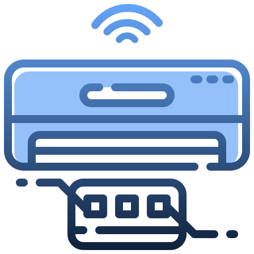 Air conditioner Generic gradient outline icon