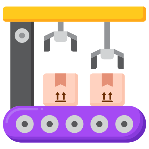 máquina de montaje icono gratis