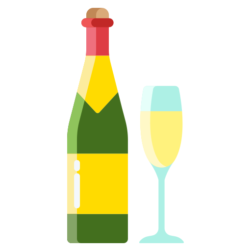champán icono gratis