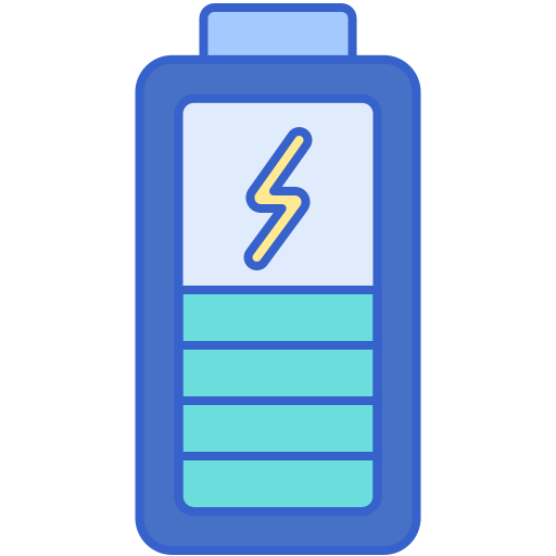 Battery Flaticons Lineal Color Icon