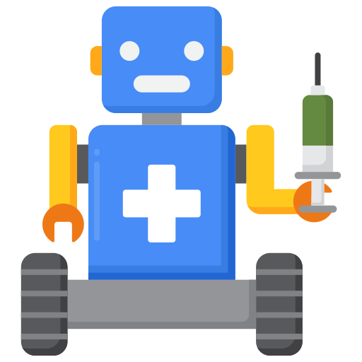 robot medico icono gratis