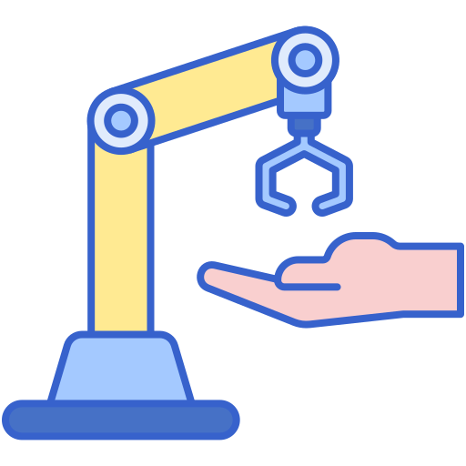 Robot arm - Free electronics icons