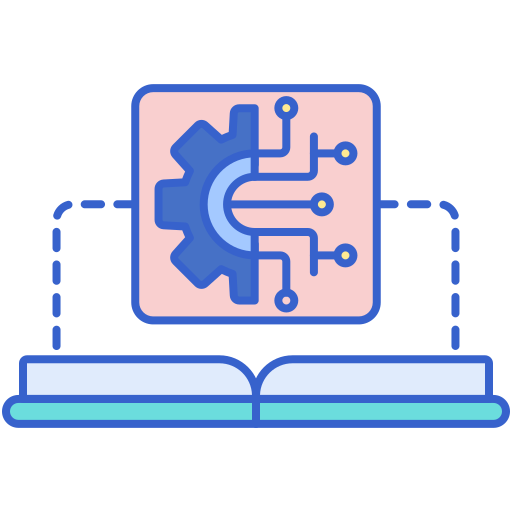 Machine Learning Flaticons Lineal Color Icon