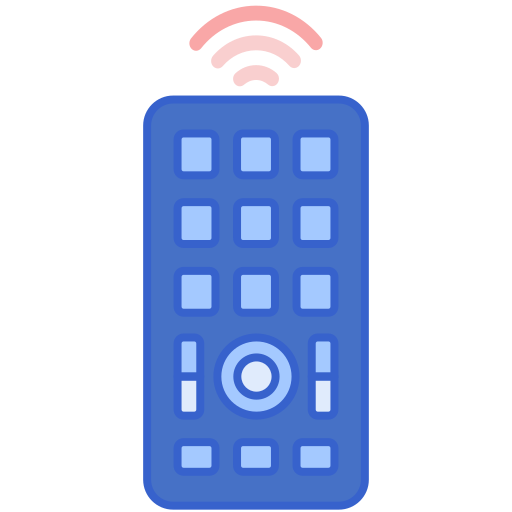 Remote control Flaticons Lineal Color icon