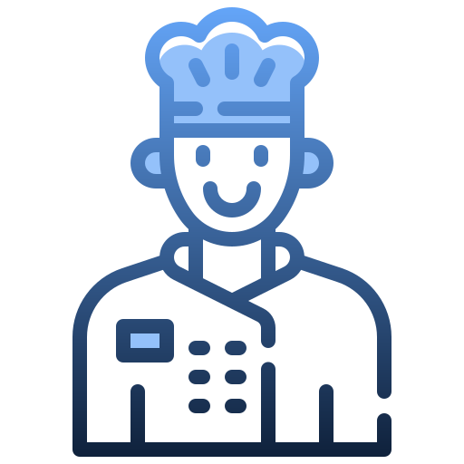 Chef Generic gradient outline icon