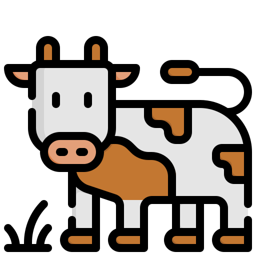 vaca icono gratis